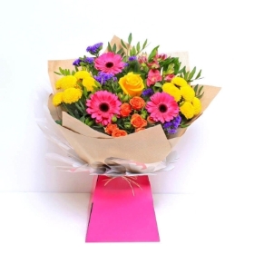 *Vibrant Hand tied Bouquet